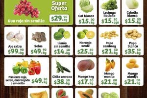 Ofertas Super Kompras frutas y verduras 25 y 26 de julio 2023