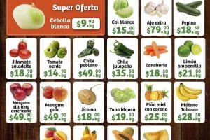 Ofertas Super Kompras frutas y verduras 4 y 5 de julio 2023