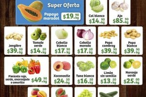 Ofertas Super Kompras frutas y verduras 11 y 12 de julio 2023