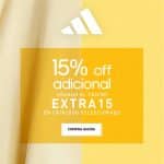 Adidas: Cupón 15% de descuento adicional en catálogo seleccionado