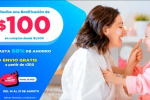 Farmacias Guadalajara: $100 de Bonificación, Envió Gratis y 18 MSI