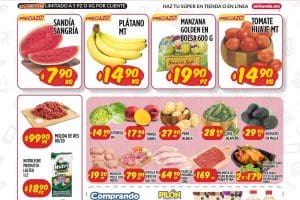 Ofertas Mi Tienda del Ahorro frutas y verduras 29 al 31 de agosto 2023
