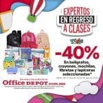 Ofertas Office Depot Regreso a Clases 2023: Hasta 40% de descuento en útiles