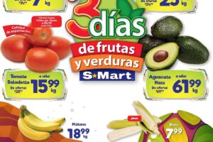 Folleto SMart frutas y verduras del 22 al 24 de agosto 2023