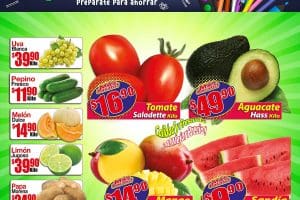Folleto Súper Guajardo frutas y verduras 8 al 10 de agosto 2023