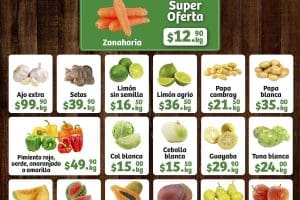 Ofertas Super Kompras frutas y verduras 1 y 2 de agosto 2023