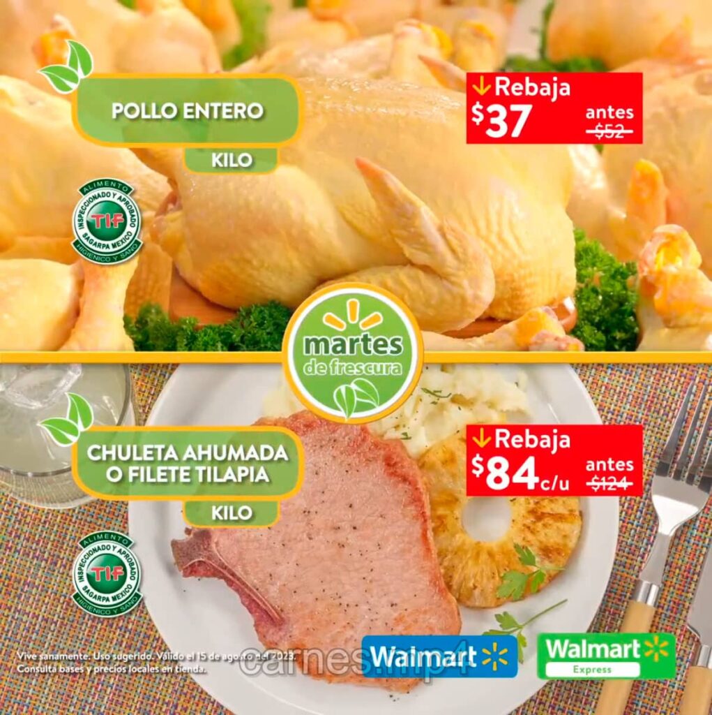 walmart martes frescura agosto 15 10