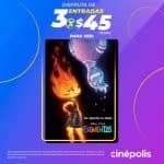 Cinépolis: 3 entradas por $45 para ver la película Elementos