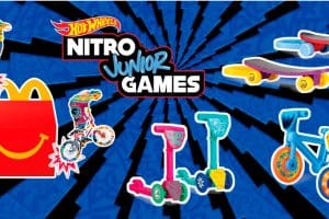 Cajita Feliz McDonalds Juguetes de Hot Wheels Nitro Junior Games