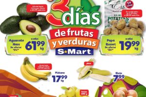 Ofertas SMart frutas y verduras del 12 al 14 de septiembre 2023