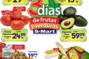 Ofertas SMart frutas y verduras del 19 al 21 de septiembre 2023