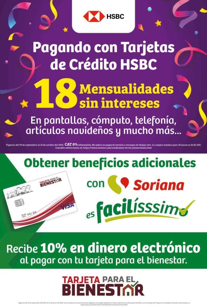 Folleto Soriana Mercado Ofertas de Aniversario al 12 de octubre 2023 37