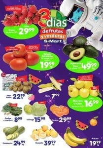 Ofertas S-Mart frutas y verduras del 31 de octubre al 2 de noviembre 2023 3