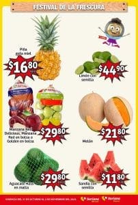 soriana mercado frutas verduras octubre 31 2