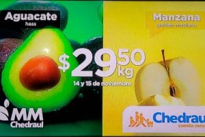 Ofertas Chedraui frutas y verduras 14 y 15 de noviembre 2023