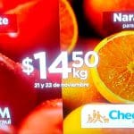 Ofertas Chedraui Martimiércoles de frutas y verduras 21 y 22 de noviembre 2023