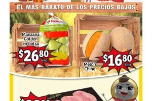 Frutas y Verduras Soriana Mercado 21 al 23 de noviembre 2023