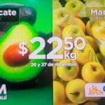 Ofertas Chedraui en frutas y verduras Martimiércoles 26 y 27 de diciembre