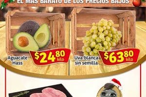 Ofertas Soriana Mercado frutas y verduras 12 al 14 de diciembre 2023