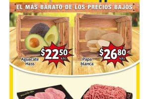 Ofertas Soriana Mercado frutas y verduras 2 al 4 de enero 2023