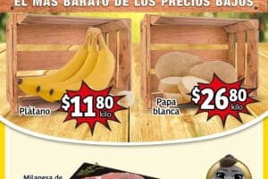 Ofertas Soriana Mercado frutas y verduras del 23 al 25 de enero 2024