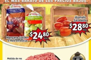 Ofertas Soriana Mercado frutas y verduras 30 de enero al 1 de febrero 2024