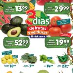 Folleto S-Mart frutas y verduras del 20 al 22 de febrero 2024