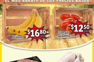 Ofertas Soriana Mercado frutas y verduras 20 al 22 de febrero 2024
