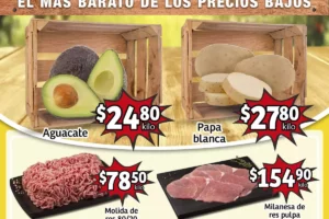 Ofertas Soriana Mercado frutas y verduras 27 al 29 de febrero 2024