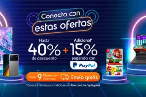 Linio: Hasta 15% de descuento al pagar con Paypal