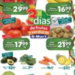 Folleto SMart frutas y verduras del 5 al 7 de marzo 2024