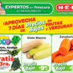 Folleto HEB frutas y verduras del 16 al 22 de abril 2024