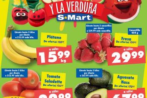 Ofertas SMart frutas y verduras del 9 al 11 de abril 2024