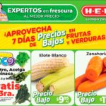 Folleto HEB frutas y verduras del 23 al 29 de abril 2024