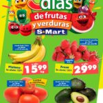 Folleto S-Mart frutas y verduras del 2 al 4 de abril 2024