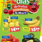 Folleto S-Mart frutas y verduras del 23 al 25 de abril 2024