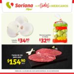 Folleto Soriana Mercado fin de semana frutas y verduras al 8 de abril 2024
