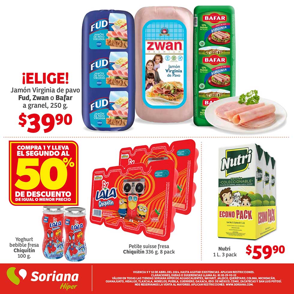 soriana frutas verduras abril 9 5