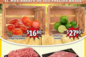 Ofertas Soriana Mercado frutas y verduras del 30 de abril al 2 de mayo 2024