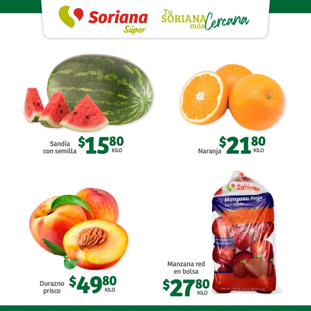 soriana super frutas verduras abril 2024 2