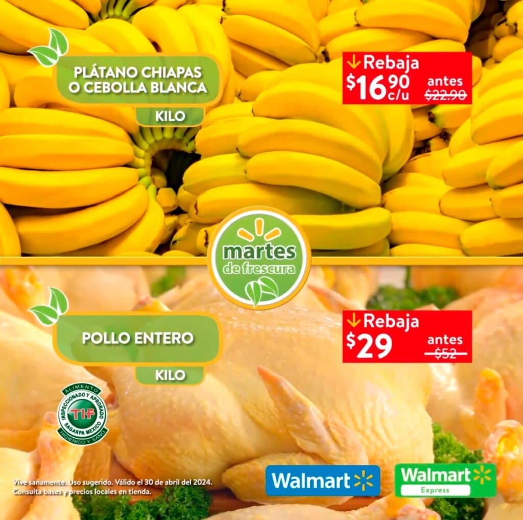 walmart martes de frescura abril 30