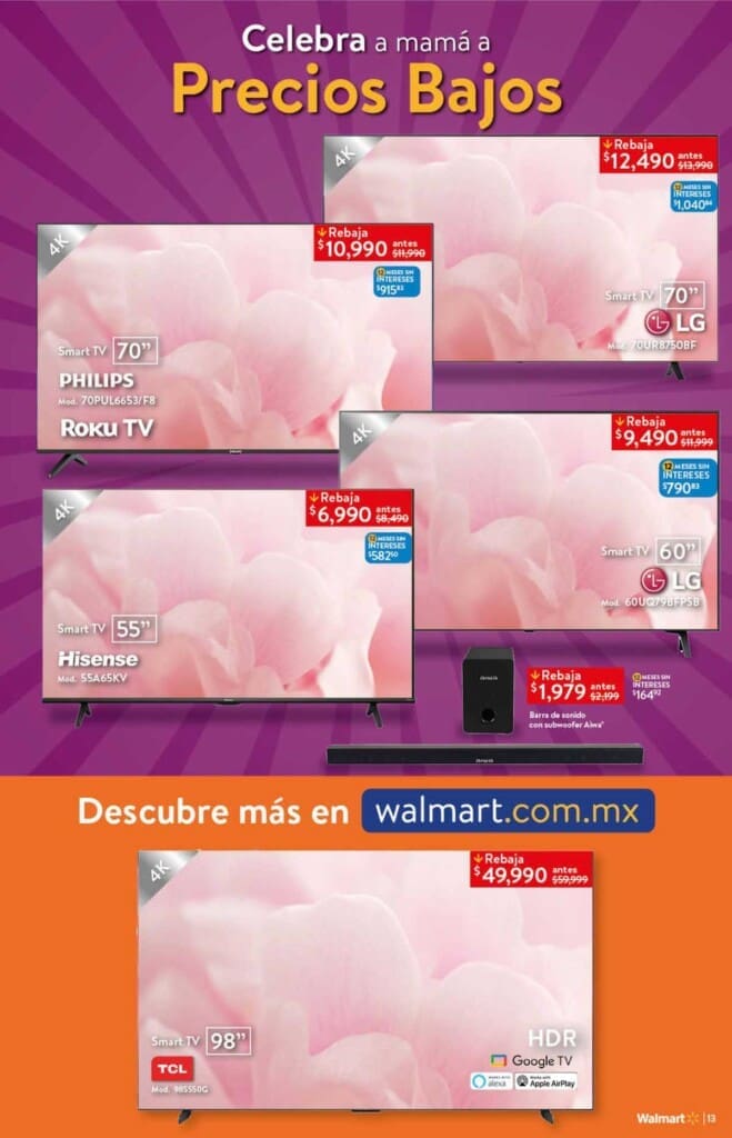 folleto walmart dia madres 2024 13