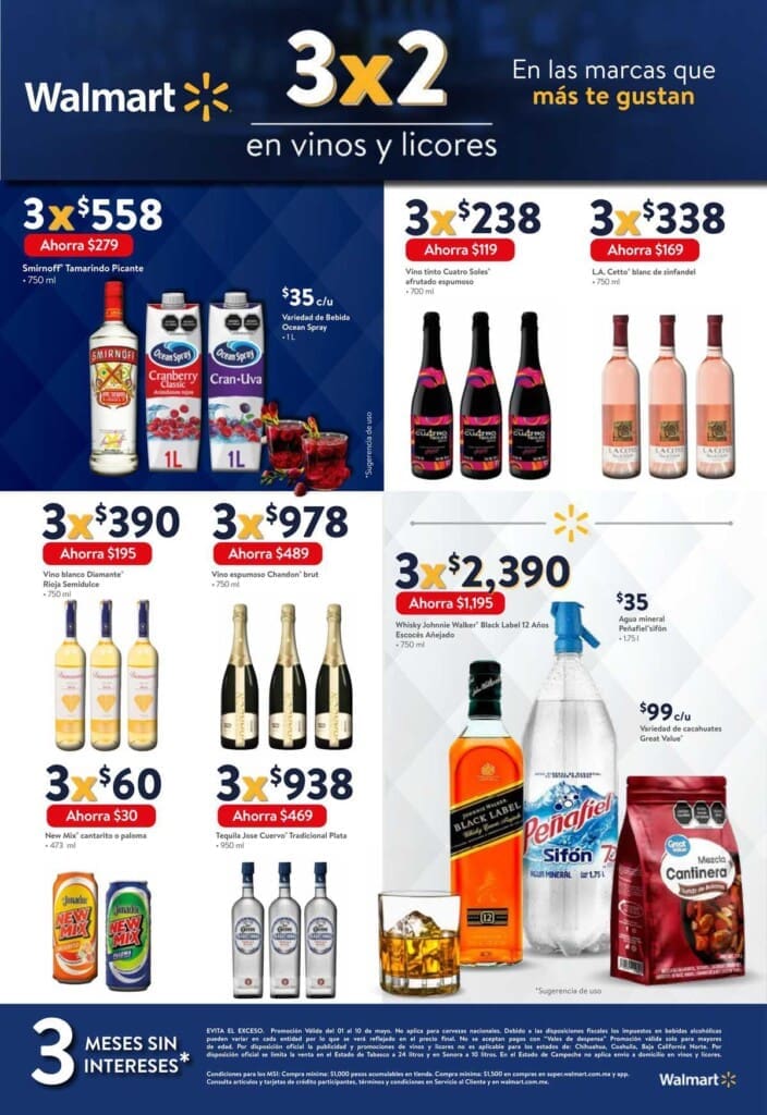 folleto walmart mayo 2024 vinos 4 1