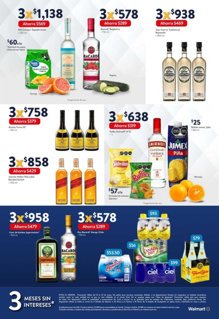 folleto walmart mayo 2024 vinos 5 1