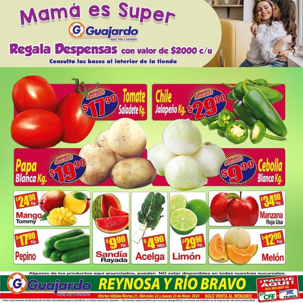 guajardo frutas verduras mayo 21