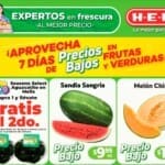 Folleto HEB frutas y verduras del 14 al 20 de mayo de 2024 