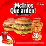 McDonald’s Hot Sale 2024: 30% de descuento en McTríos participantes por la app