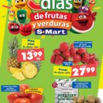 Folleto S-Mart frutas y verduras del 7 al 9 de mayo 2024
