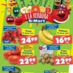 Folleto S-Mart frutas y verduras del 14 al 16 de mayo 2024