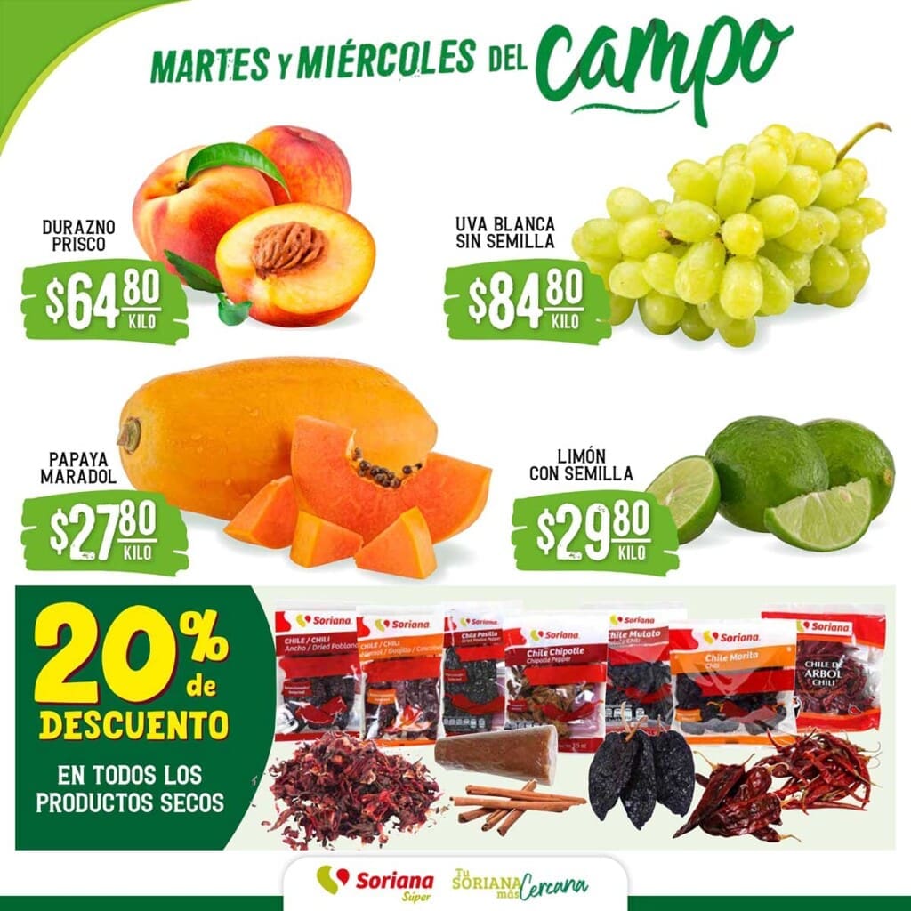 soriana super frutas verduras mayo 28 2